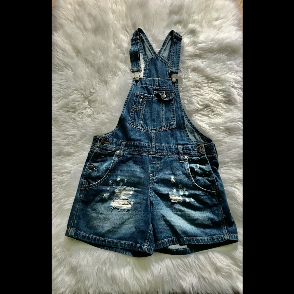 l.e.i destroyed short overall